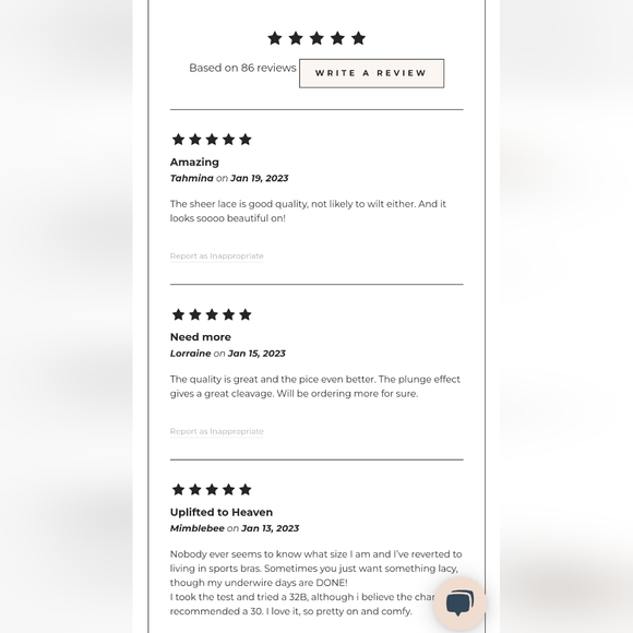 The UpLift Wireless Plunge Lace Bra - Picture 8 of 8